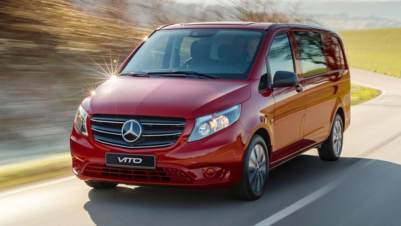 The Mercedes-Benz Vito range is available with a choice of three engines, outputting as much as 140kW/440Nm.
